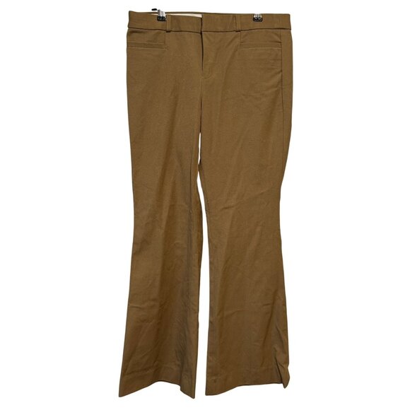 NWT Banana Republic Sloan Bootcut Petite Pants Size 6 Beige Tan - Picture 1 of 9